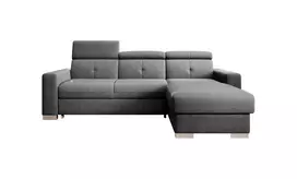 Kampinė sofa Fresia su patalynės dėže, audinys Vero 5