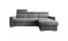 Kampinė sofa Fresia su patalynės dėže, audinys Sola 6