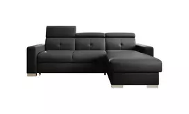 Kampinė sofa Fresia su patalynės dėže, audinys Flores 10