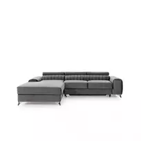 Kampinė sofa Grayson su patalynės dėže, audinys Nube 3
