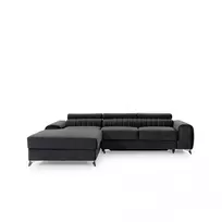 Kampinė sofa Grayson su patalynės dėže, audinys Nube 6