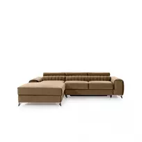 Kampinė sofa Grayson su patalynės dėže, audinys Nube 20