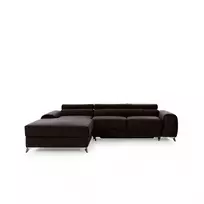 Kampinė sofa Grayson su patalynės dėže, audinys Nube 22