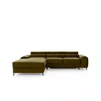 Kampinė sofa Grayson su patalynės dėže, audinys Nube 33