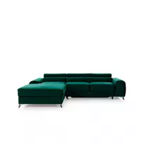 Kampinė sofa Grayson su patalynės dėže, audinys Nube 35