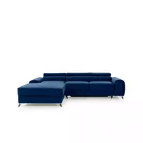 Kampinė sofa Grayson su patalynės dėže, audinys Velvetmat 40