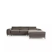 Kampinė sofa Grayson su patalynės dėže, audinys Loco 4