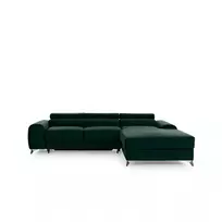 Kampinė sofa Grayson su patalynės dėže, audinys Loco 35