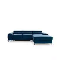 Kampinė sofa Grayson su patalynės dėže, audinys Nube 40