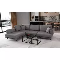 Kampinė sofa Larde su patalynės dėže, audinys Gojo 5