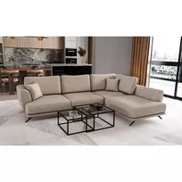 Kampinė sofa Larde su patalynės dėže, audinys Sola 18