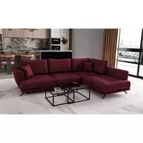 Kampinė sofa Larde su patalynės dėže, audinys Velvetmat 25