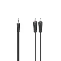 Cable Hama 3.5 mm jack plug - 2 RCA plugs, 1,5m