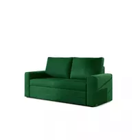 Sofa - lova Wave su patalynės dėže žalia, Kronos 19