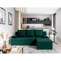 Kampinė sofa Gino su patalynės dėže, audinys Nube 35