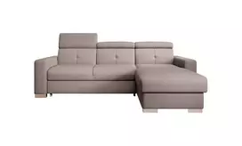Kampinė sofa Fresia su patalynės dėže, audinys Poco 7