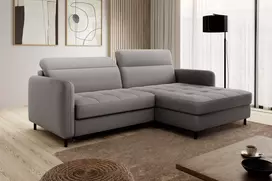Kampinė sofa Gomsi su patalynės dėže, audinys Manhattan 03