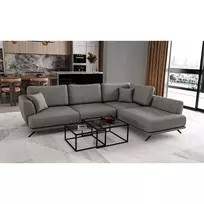 Kampinė sofa Larde su patalynės dėže, audinys Flores 4