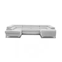 Kampinė sofa Louis su patalynės dėže, audinys Borneo 4