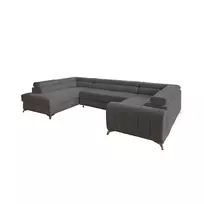 Kampinė sofa Louis su patalynės dėže, audinys Velvetmat 4