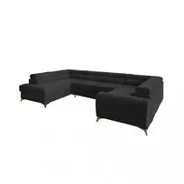 Kampinė sofa Louis su patalynės dėže, audinys Vero 5
