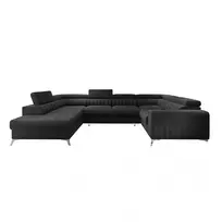 Kampinė sofa Louis su patalynės dėže, audinys Velvetmat 6
