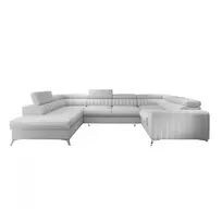 Kampinė sofa Louis su patalynės dėže, audinys Softis 17