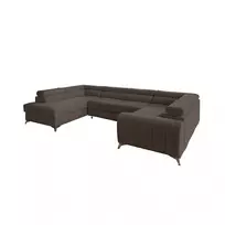 Kampinė sofa Louis su patalynės dėže, audinys Vero 18
