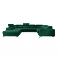 Kampinė sofa Louis su patalynės dėže, audinys Nube 35