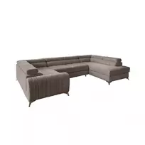 Kampinė sofa Louis su patalynės dėže, audinys Poco 7