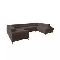 Kampinė sofa Louis su patalynės dėže, audinys Vero 18