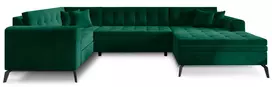 Kampinė sofa Montez, audinys Loco 35