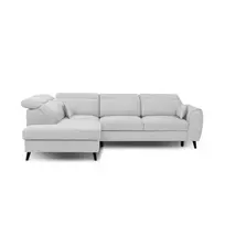 Kampinė sofa Noble su patalynės dėže, audinys Savoi 1