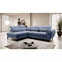 Kampinė sofa Noble su patalynės dėže, audinys Gojo 40