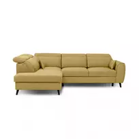 Kampinė sofa Noble su patalynės dėže, audinys Savoi 45