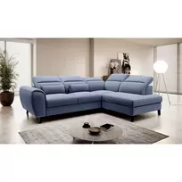 Kampinė sofa Noble su patalynės dėže, audinys Gojo 40