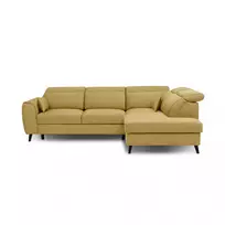 Kampinė sofa Noble su patalynės dėže, audinys Savoi 45