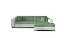 Kampinė sofa Sorento, audinys Soro 34, Soft 17