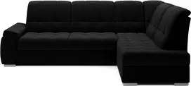Kampinė sofa Sado su patalynės dėže, audinys Flores 10