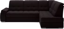Kampinė sofa Sado su patalynės dėže, audinys Flores 22