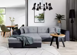 Kampinė sofa Sorento, audinys Monolith 84, Monolith 97