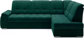 Kampinė sofa Sado su patalynės dėže, audinys Nube 35