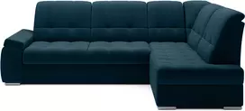 Kampinė sofa Sado su patalynės dėže, audinys Nube 40