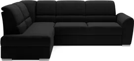 Kampinė sofa Siber su patalynės dėže, audinys Flores 10
