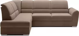 Kampinė sofa Siber su patalynės dėže, audinys Nube 20
