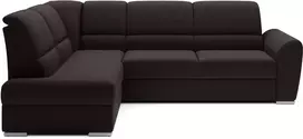 Kampinė sofa Siber su patalynės dėže, audinys Flores 22