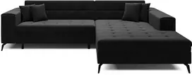 Kampinė sofa Solange, audinys Mat Velvet 99