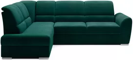 Kampinė sofa Siber su patalynės dėže, audinys Nube 35