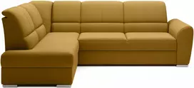 Kampinė sofa Siber su patalynės dėže, audinys Loco 45