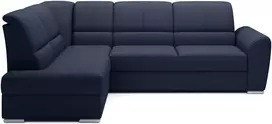 Kampinė sofa Siber su patalynės dėže, audinys Poco 40